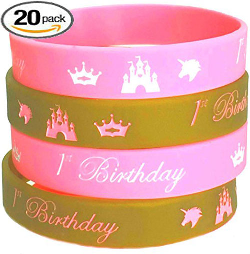 1st Birthday Wristbands