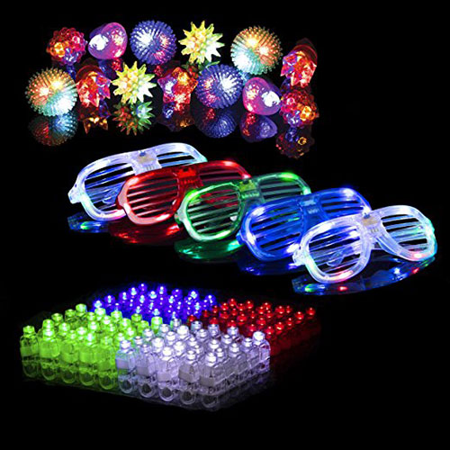 50 Led Party Favors Pack