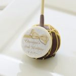 50th Birthday Damask Faux Bow Cake Pops