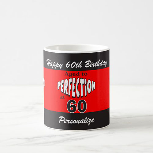 Aged To Perfection 60th Birthday Coffee Mug