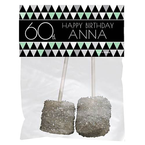 Best Day Ever 60th Personalized Favor Bags